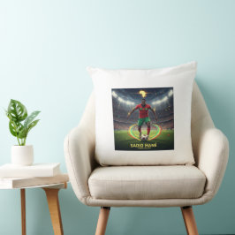 Almofada Travesseira Decorativa Inspirada em Lenda do Futeb