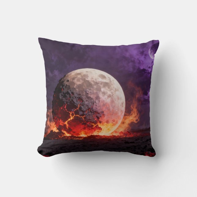 Almofada Travesseira Decorativa Lava Moon Fantasy (Frente)