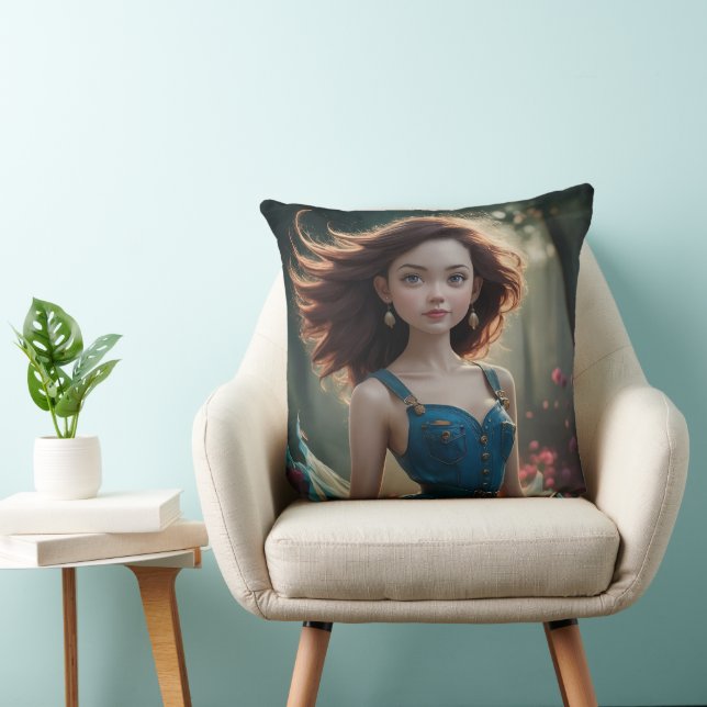 Almofada Travesseira Decorativa Princesa Dançando (Cadeira)
