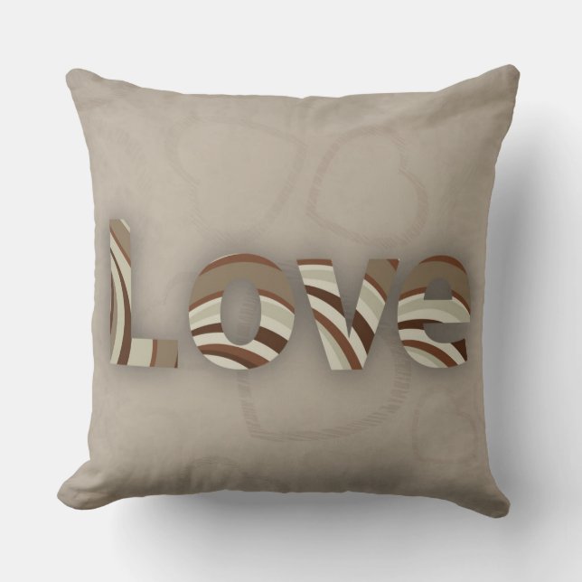 Almofada Travesseira Decorativa Reversível de Amor (Frente)