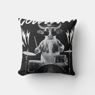 Almofada Travesseira Decorativa Rocker Cowboy Baterista Gót