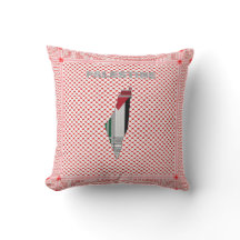 Travesseira Decorativa Shemagh Palestina - Keffiye