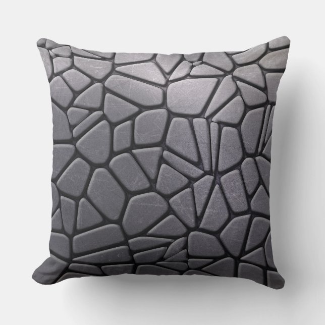Almofada Travesseira Decorativa Silver Stone (Frente)