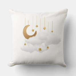 Almofada Travesseira Nuvem e Estrelas Penduradas do Ramadão