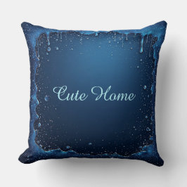Almofada Travesseira Personalizada Azul Presente Personaliz