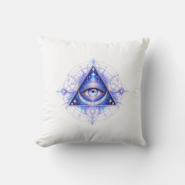 Almofada Travesseira Sapphire Celestial Eye (Frente)