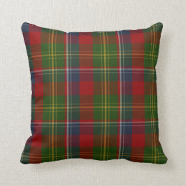 Almofada Travesseiro à moda da xadrez de Tartan de