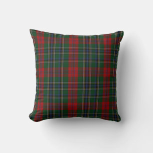 Almofada Travesseiro à moda da xadrez de Tartan de MacLean