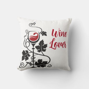 Almofada Travesseiro Amantes de Vinho