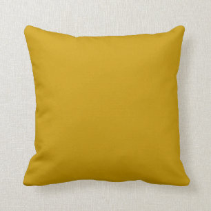 Almofada travesseiro amarelo mostarda