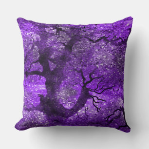 Almofada Travesseiro Amethyst mágico roxo da meia-noite da