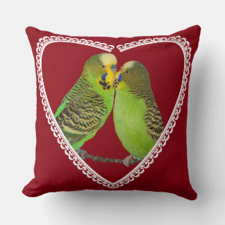 Almofada Travesseiro Amor e Beijos (Vermelho Vinho)