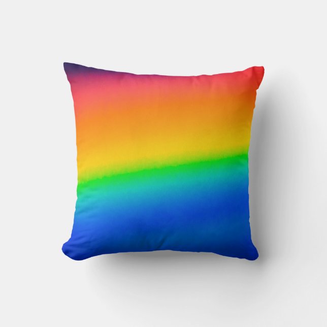 Almofada Travesseiro arco-íris (Frente)