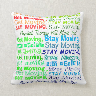 Almofada Travesseiro artística da fisioterapia