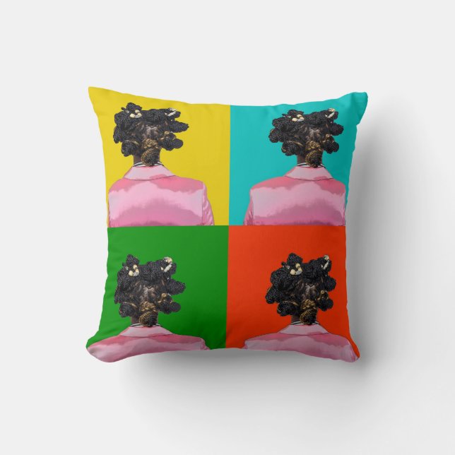 Almofada Travesseiro Bantu Knots (Frente)