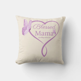Almofada Travesseiro Blessed Mama – Presente de Dia das Mãe