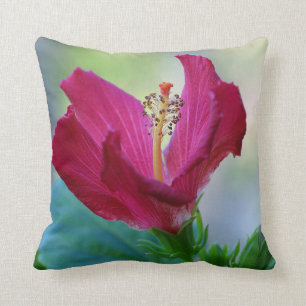 Almofada Travesseiro Blooming Hibiscus