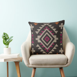 Almofada Travesseiro Boho Navajo Tribal