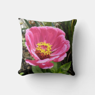 Almofada Travesseiro bonito de Zinnia Rosa