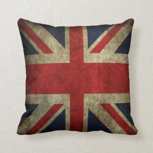 Almofada Travesseiro britânico BRITÂNICO da bandeira de