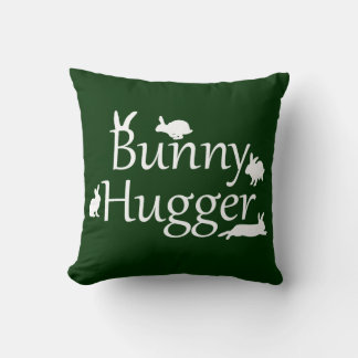 Almofada Travesseiro Bunny Hugger (Verde Escuro)