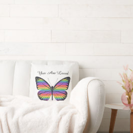 Almofada Travesseiro Butterfly You Are Loved