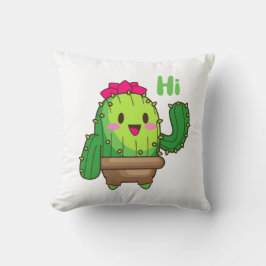 Almofada Travesseiro Cacto Sorridente – Hello Plant Design