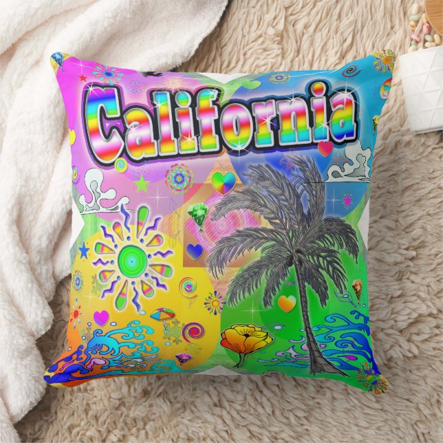 Almofada Travesseiro California Quadro Seasons (Cobertor)