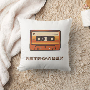 Almofada Travesseiro Cassete Retroativo - Decor de Música V