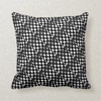 Travesseiro Checkered da bandeira