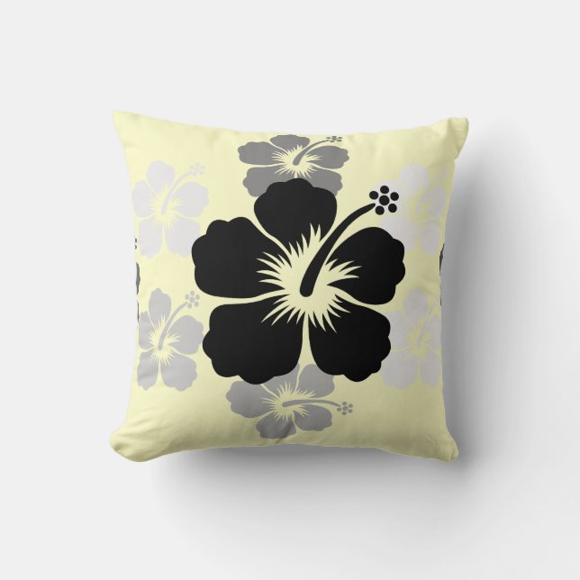 Almofada Travesseiro cinzento preto de MoJo do americano do (Frente)