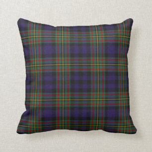 Almofada Travesseiro clássico da xadrez de Tartan de
