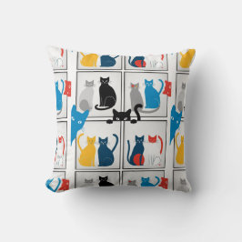 Almofada Travesseiro Colorido de Patchwork Puro