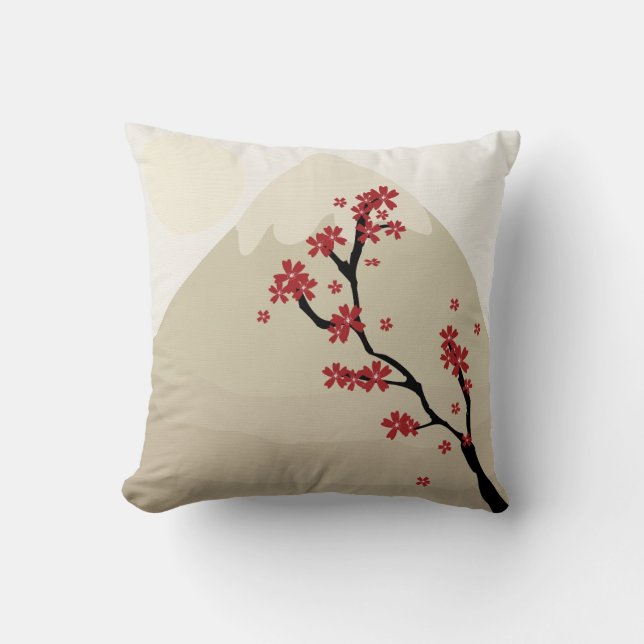 Almofada Travesseiro com arte japonesa (Frente)