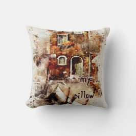 Almofada Travesseiro com volume de água texturizado