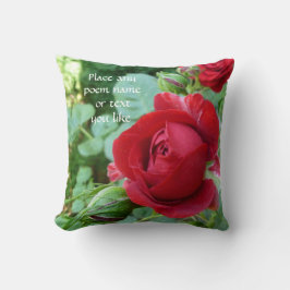 Almofada Travesseiro cor-de-rosa vermelho escuro do botão