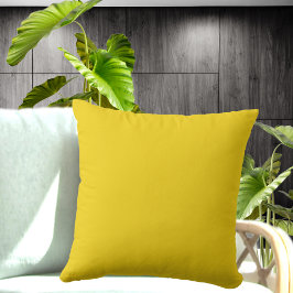 Almofada Travesseiro cor sólida amarelo limão