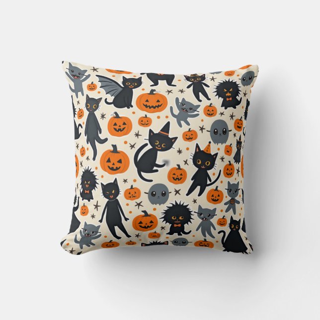 Almofada Travesseiro Cushion Halloween (Frente)