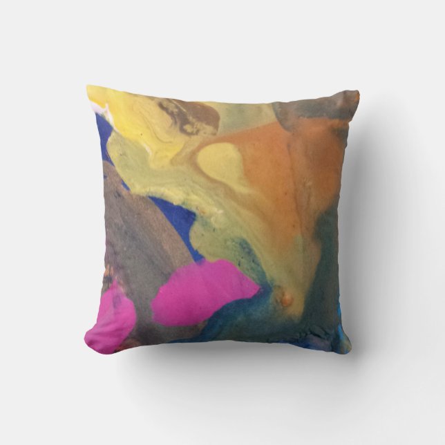 Almofada travesseiro da aguarela (Frente)