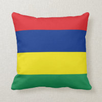 Travesseiro da bandeira de Maurícia