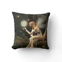 Travesseiro da bola da luz feericamente