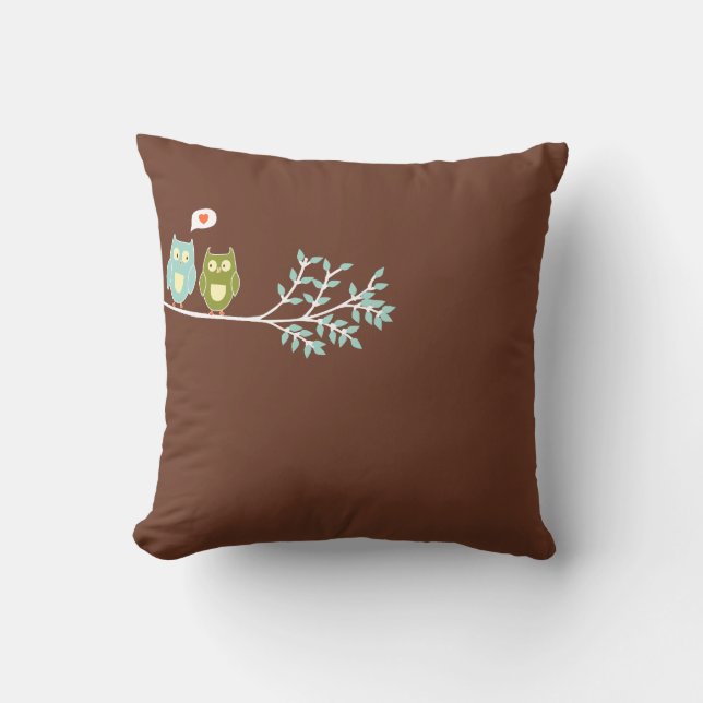 Almofada travesseiro da coruja (Frente)