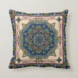 Almofada Travesseiro da decoração da mandala da janela de