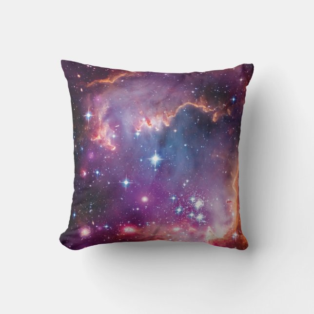 Almofada Travesseiro da decoração da nebulosa da galáxia (Frente)