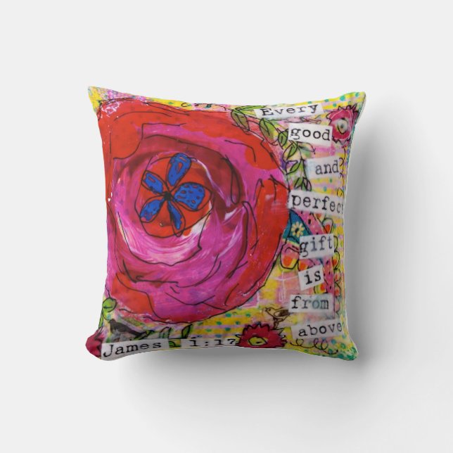 Almofada Travesseiro da escritura (Frente)