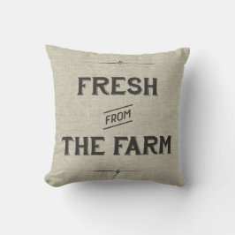 Almofada Travesseiro da fazenda do vintage - fresco da