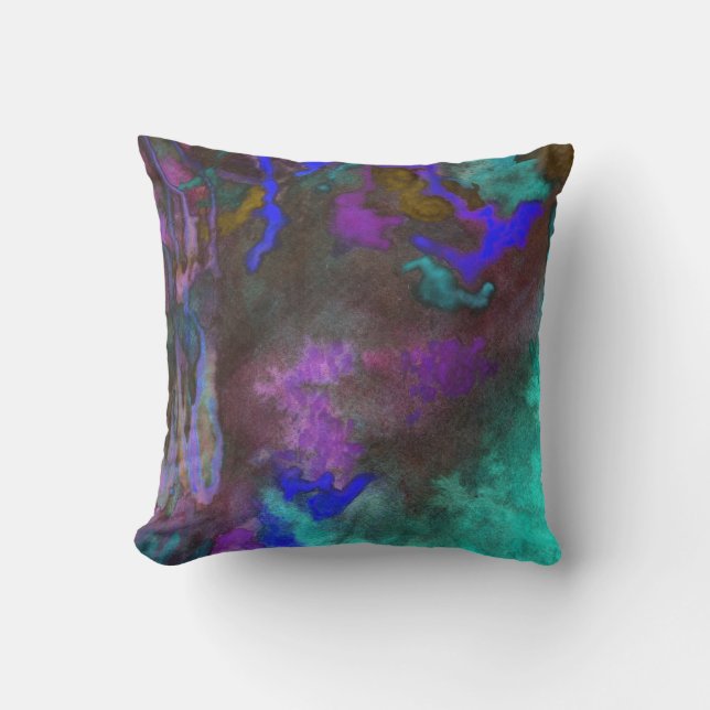 Almofada Travesseiro da fusão da cerceta (Frente)