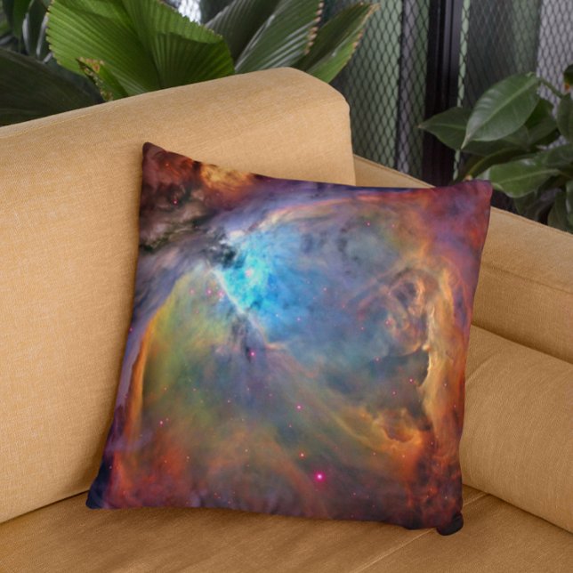 Almofada Travesseiro da Galáxia Espacial Orion Nebula (Orion Nebula Space Galaxy Pillow)