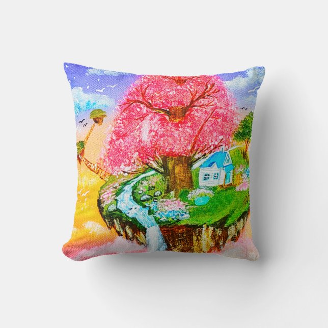 Almofada Travesseiro da montanha Sky (Frente)