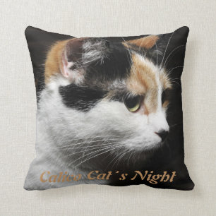 Almofada Travesseiro da noite de Cat´s da chita